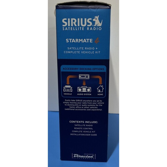 SiriusXM Starmate 4 ST4-TK1 Satellite Radio (subscription needed) - Picture 5 of 9
